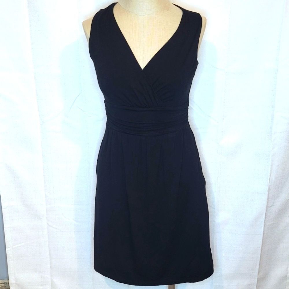 Cynthia Rowley Black V-Neck Dress Size XS